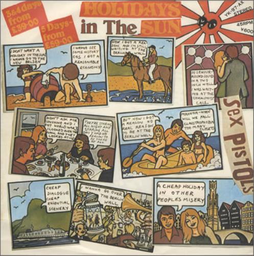 SEX PISTOLS Holidays In The Sunレコード Sex Pistols – Holidays In The Sun – Vinyl (EA , 7